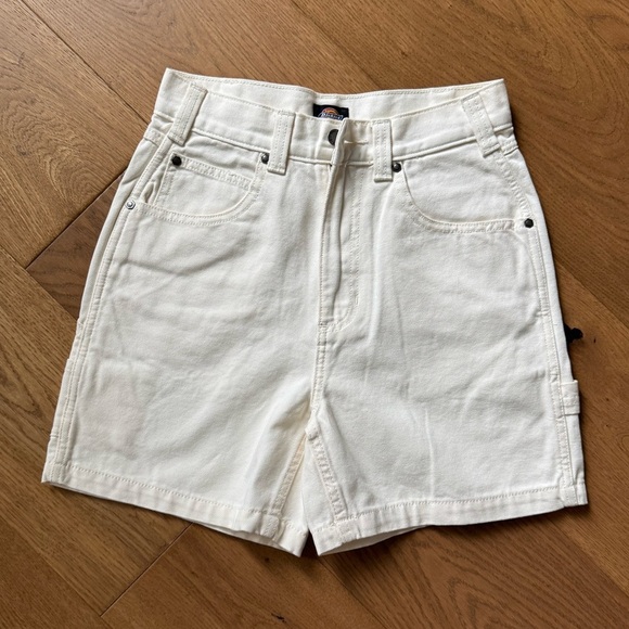 Dickies Canvas Utility Short - White - Size 27 - NWOT - Picture 2 of 8